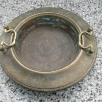 Медно бронзов казан мангал печка, снимка 2 - Антикварни и старинни предмети - 28633915