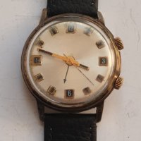 Мъжки механичен позлатен часовник POLJOT звънец, снимка 6 - Антикварни и старинни предмети - 43077855