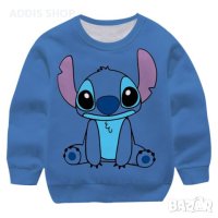 Ликвидация! Детска блуза Stitch с дълъг ръкав за момиче - Доставка 24 часа , снимка 1 - Детски Блузи и туники - 43045097