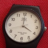 Класически модел часовник унисекс Q/Q QUARTZ WATER RESISTANT 10 bar стилен дизайн 42577, снимка 3 - Мъжки - 43757781
