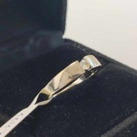 Златен пръстен с Брилянт-3,50гр /14кр , снимка 4 - Пръстени - 43489096