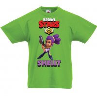 Детска тениска Shelly 4 Brawl Stars, снимка 3 - Детски тениски и потници - 32928837