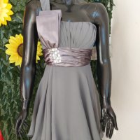 официална бална абитуриентска рокля в  металик, снимка 2 - Рокли - 30255908