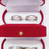  Налични брачни златни халки 14К от 430 лв за чифт.  WEDDING RINGS OVER 1500 MODELS, снимка 18 - Пръстени - 5160792