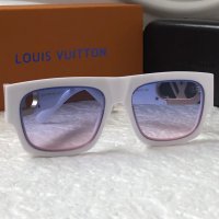 Louis Vuitton 2023 висок клас слънчеви очила унисекс бяло, снимка 7 - Слънчеви и диоптрични очила - 38947788