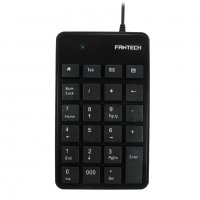 Клавиатура FanTech FTK-801 NumPad, USB, Черна - 6042