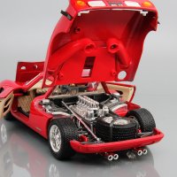 Ferrari 250 Le-Mans 1965 - мащаб 1:18 на bBurago made in Italy моделът е нов в кутия, снимка 4 - Колекции - 44097204