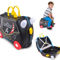 Детски Куфар TRUNKI Трунки Ride - On Pedro the Pirate Ship Пират Момче, снимка 2 - Кенгура и ранички - 27169500