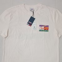 Tommy Jeans T-Shirt оригинална тениска XL памучна фланелка, снимка 2 - Тениски - 43501552