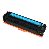 HP CF401X, 201X Cyan съвместима тонер касета (2.3k), снимка 2 - Консумативи за принтери - 44913558