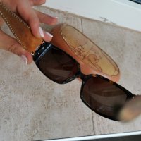 Оригинални винтиж слънчеви очила Alvero marini с кожени рамки, снимка 3 - Слънчеви и диоптрични очила - 33615536