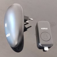 Безжичен, водоустойчив, външен, смарт домашен звънец KERUI, снимка 3 - Други - 43861206