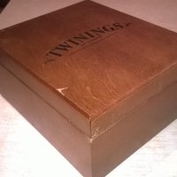 TWININGS OF LONDON-красива дървена кутия-внос англия-19х15х8см, снимка 14 - Колекции - 27086854