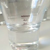 Стъклени чаши за алкохол, снимка 2 - Чаши - 43941411