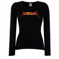 Дамска тениска Metallica 11, снимка 1 - Тениски - 32874160