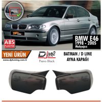 Комплект тунинг капаци за огледала за BMW e46, тип Batman, снимка 1 - Аксесоари и консумативи - 43275578
