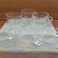ретро кристални  чаши за пунш кафе чай , снимка 6 - Антикварни и старинни предмети - 26627388