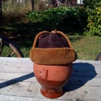 Стара шапка,ушанка #4, снимка 1 - Антикварни и старинни предмети - 26444867
