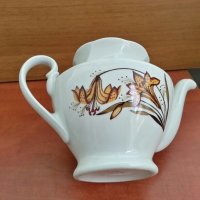 руски  порцелан чайник  захарница латиера , снимка 12 - Антикварни и старинни предмети - 27021724