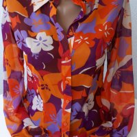 Флорална ризка Tommy Hilfiger в прекрасни цветове, снимка 1 - Ризи - 26242881