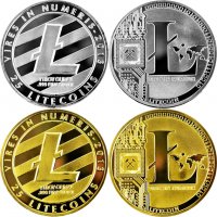 25 Лайткойн монета / 25 Litecoin ( LTC ), снимка 2 - Нумизматика и бонистика - 20047991