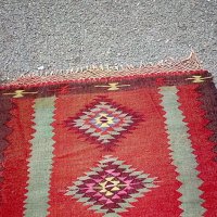 Стар чипровски килим пътека , снимка 5 - Антикварни и старинни предмети - 37274836
