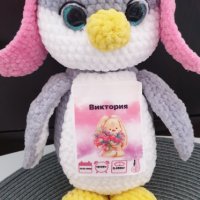 Плетени пингвинчета , снимка 4 - Плюшени играчки - 39556002