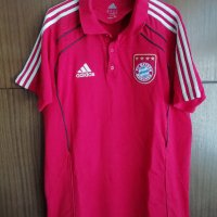 Bayern Munich Munchen Adidas размер L оригинална тениска Polo Байерн Мюнхен , снимка 1 - Тениски - 43533146