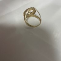 Златен пръстен 14 карата , снимка 6 - Пръстени - 43413234
