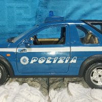  Land Rover  Police - 1998 г. - Мащаб 1:24, снимка 1 - Колекции - 44050928