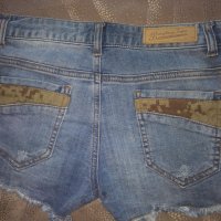 Дамски къси дънкови пантлони bang bang jeans, снимка 6 - Дънки - 28802314
