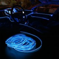 5М. Амбиентно интериорно LED осветление за автомобил, снимка 2 - Аксесоари и консумативи - 32253885