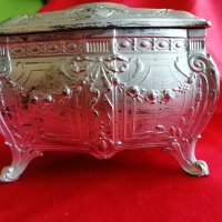 Стара Френска БАРОКОВА Кутия за Бижута, снимка 2 - Антикварни и старинни предмети - 38776621