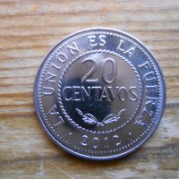 монети - Гвиана, Боливия, снимка 15 - Нумизматика и бонистика - 43925862