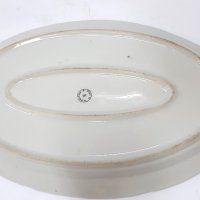 Стара порцеланова чиния - плато(10.2), снимка 7 - Антикварни и старинни предмети - 43603909