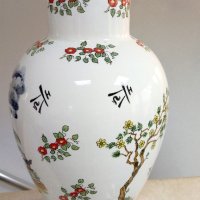 Прекрасна обемна ваза с японски мотиви , снимка 2 - Декорация за дома - 43701529