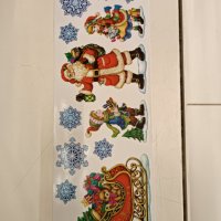 Коледни стикери, снимка 11 - Декорация за дома - 43499448