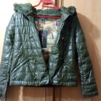 Ново яке с голяма качулка, снимка 1 - Детски якета и елеци - 36586247