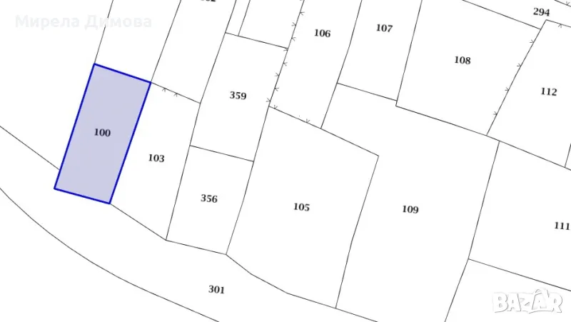 ПАРЦЕЛ/УПИ в ж.р."Каменец", град Хасково , снимка 1