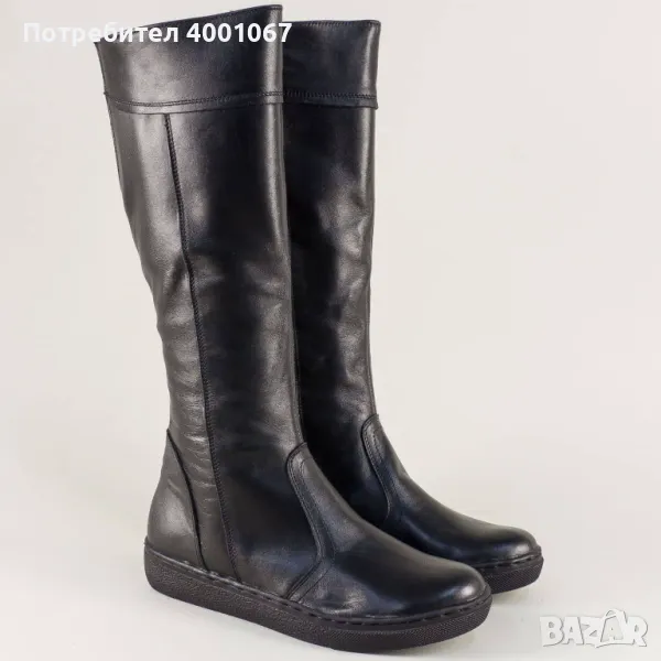 дамски ботуши от естествена кожа , снимка 1