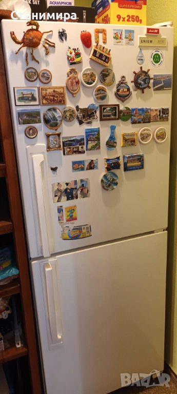 Хладилник с отделен фризер Eniem 165 см., снимка 1