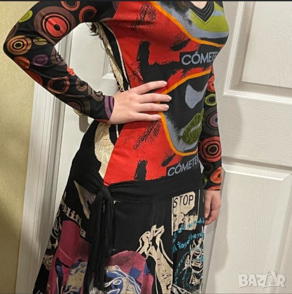 Desigual S-Ефектна рокля, снимка 1