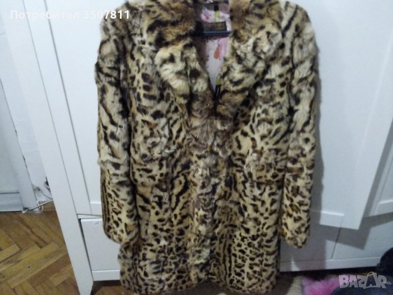 Палто естествен косъм, снимка 1