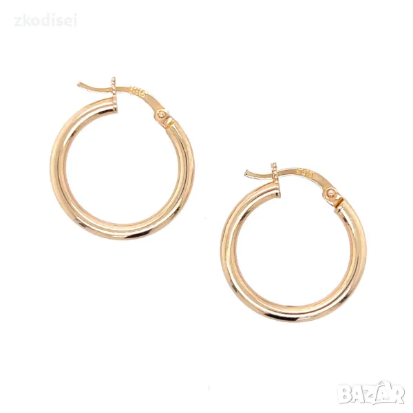 Златни обеци 1,69гр. 14кр. проба:585 модел:29409-4, снимка 1