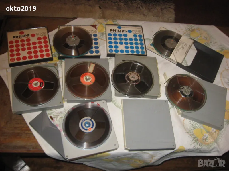 ЕВТИНО магнетофони ленти 15см., снимка 1