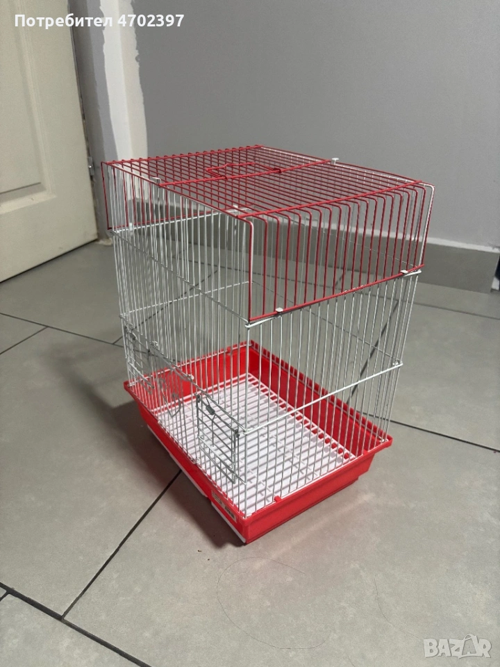 Малка клетка за папагалчета, снимка 1