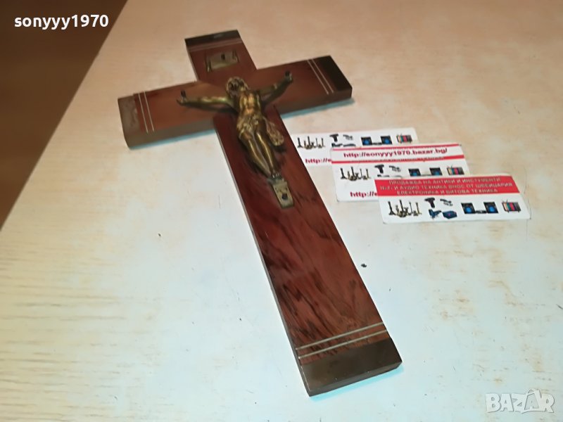 КРЪСТ С ХРИСТОС ОТ ФРАНЦИЯ 1212221403, снимка 1
