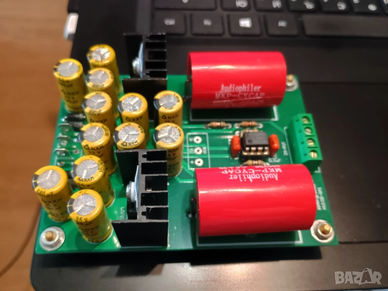 Слушалков усилвател схема Grado low noise, снимка 1