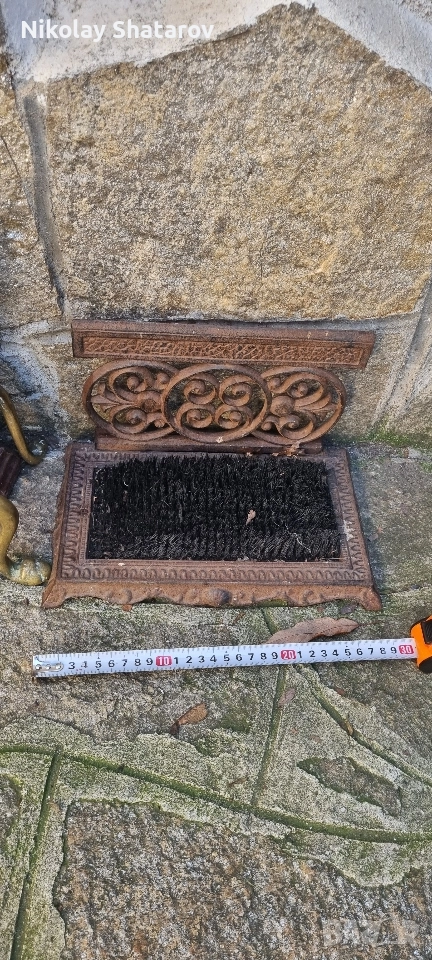 чугунена изтривалка , снимка 1