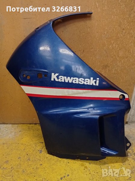 Kawasaki GPX 600 R/ ZX 600 ляв спойлер, снимка 1